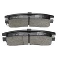 4 Pcs Rear Ceramic Brake Pads with Sensor for Buick Allure Cadillac Chevrolet