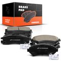 8 Pcs Front & Rear Ceramic Brake Pads with Sensor for 2001 Buick Regal