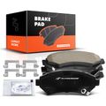 4 Pcs Front Ceramic Brake Pads with Sensor for 2001 Cadillac Eldorado