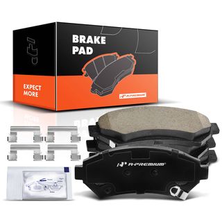 4 Pcs Front Ceramic Brake Pads with Sensor for Buick Century Cadillac Deville