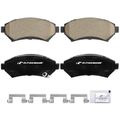 4 Pcs Front Ceramic Brake Pads with Sensor for 2001 Cadillac Eldorado