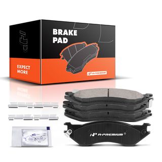 Front Ceramic Brake Pads for Ford F-150 2000-2003 F-250 Dodge Lincoln