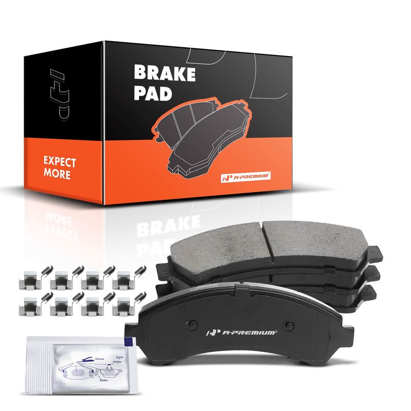 4 Pcs Front Ceramic Brake Pads for 1998 Isuzu Hombre