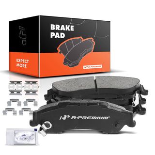 4 Pcs Rear Ceramic Brake Pads with Sensor for Chevrolet Blazer 97-05 S10 GMC