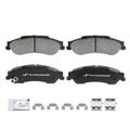 4 Pcs Rear Ceramic Brake Pads with Sensor for 1999 GMC Sonoma