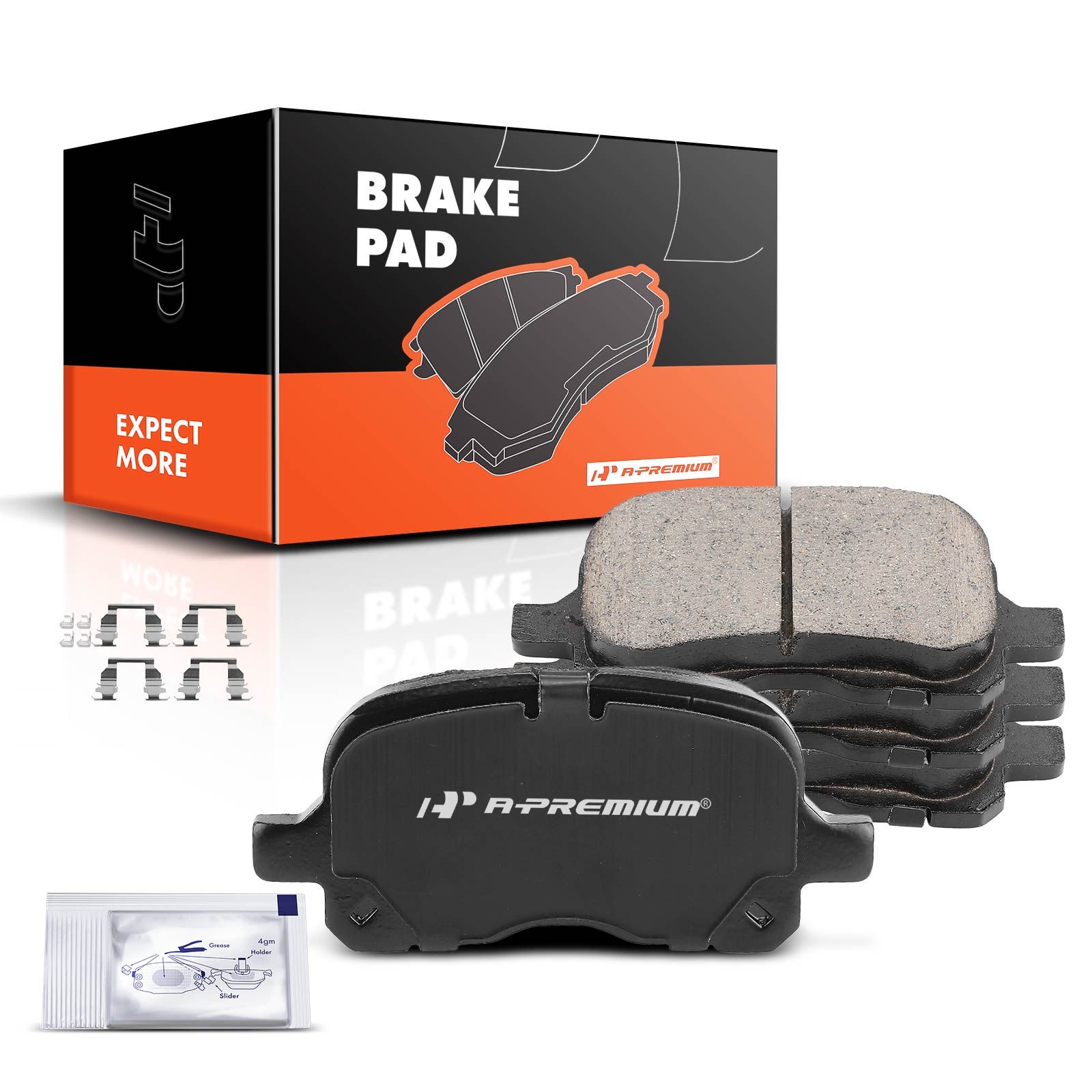 Front Ceramic Brake Pads for 1999 Chevrolet Prizm