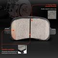 Front Ceramic Brake Pads for 1999 Chevrolet Prizm