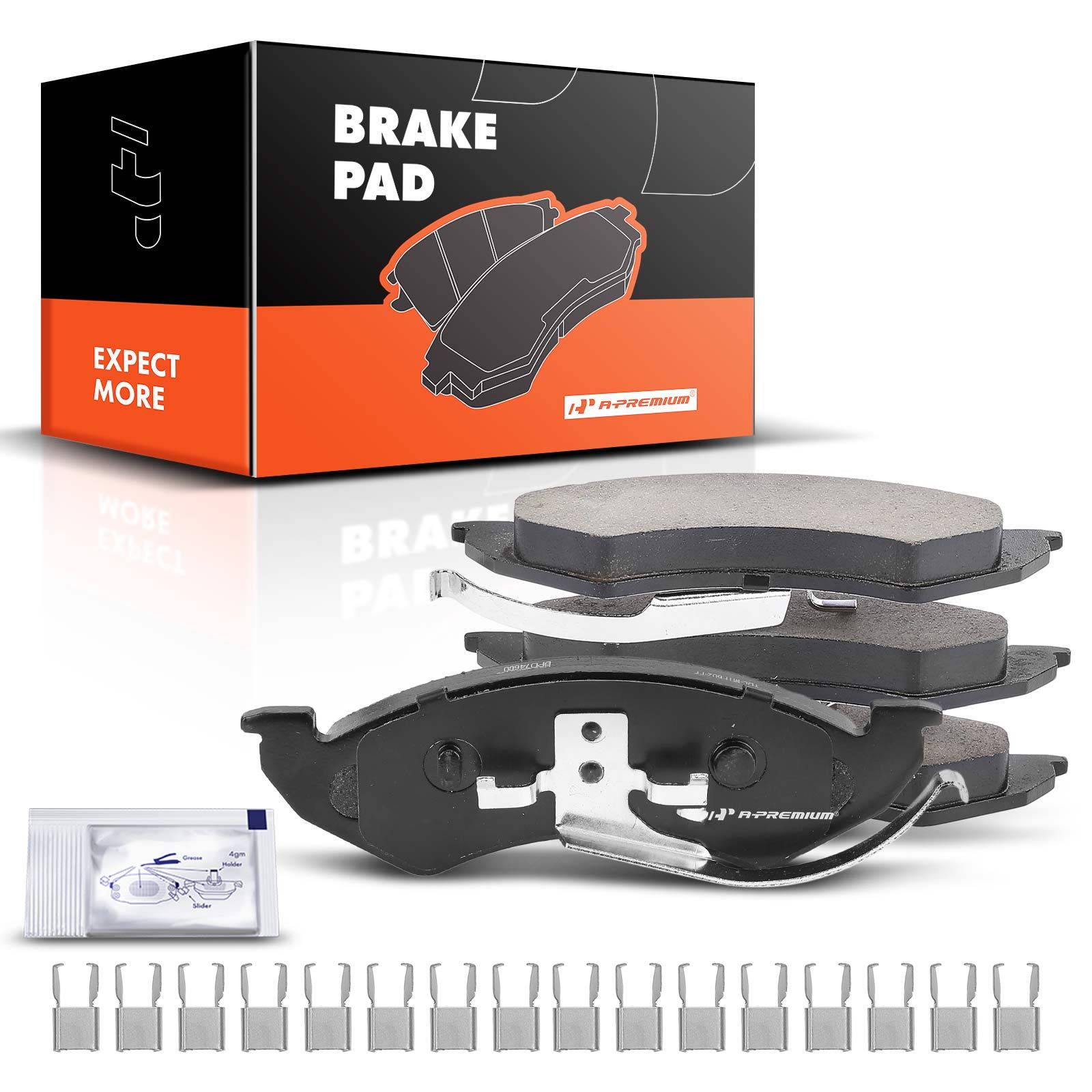 Front Ceramic Brake Pads for 1999 Dodge Dakota