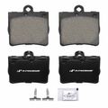 4 Pcs Rear Ceramic Brake Pads for 2002 Mercedes-Benz C230