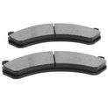 4 Pcs Front Ceramic Brake Pads with Sensor for Chevrolet GMC Hummer Cadillac