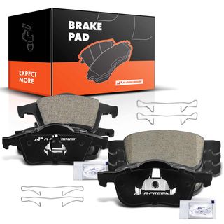 8 Pcs Front & Rear Ceramic Brake Pads for Volvo S60 01-09 S80 99-06 V70 01-07