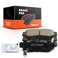 4 Pcs Rear Ceramic Brake Pads with Sensor for 2008 Hyundai Tucson