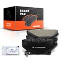 4 Pcs Rear Ceramic Brake Pads with Sensor for 2005 Pontiac Vibe