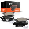 8 Pcs Front & Rear Ceramic Brake Pads for 2007 Dodge Caravan