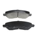 8 Pcs Front & Rear Ceramic Brake Pads for 2017 Jeep Compass