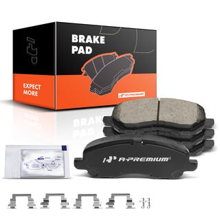 4 Pcs Front Ceramic Brake Pads for Chrysler 200 Sebring Jeep Compass Dodge