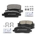 8 Pcs Front & Rear Ceramic Brake Pads for 2014 Mitsubishi Lancer