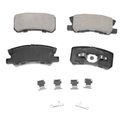 8 Pcs Front & Rear Ceramic Brake Pads for 2002 Mitsubishi Montero