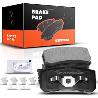 4 Pcs Rear Ceramic Brake Pads for Chrysler Jeep Patriot Compass Dodge Mitsubishi