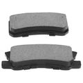 4 Pcs Rear Ceramic Brake Pads for 2010 Mitsubishi Endeavor