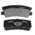 4 Pcs Rear Ceramic Brake Pads for 2010 Mitsubishi Endeavor