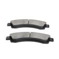 4 Pcs Front Ceramic Brake Pads with Sensor for 2005 Chevrolet Trailblazer EXT