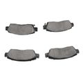 4 Pcs Rear Ceramic Brake Pads with Sensor for 2009 Chevrolet Trailblazer