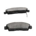 4 Pcs Rear Ceramic Brake Pads with Sensor for 2009 Chevrolet Trailblazer