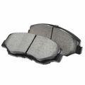 8 Pcs Front & Rear Ceramic Brake Pads with Sensor for 2014 Honda Accord