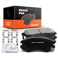 4 Pcs Front Ceramic Brake Pads with Sensor for 2007 Hyundai Tucson