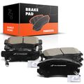 8 Pcs Front & Rear Ceramic Brake Pads with Sensor for 2008 Hyundai Elantra