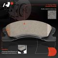 4 Pcs Front Driver & Passenger Ceramic Brake Pads for 2003 Jeep Grand Cherokee