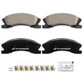 4 Pcs Front Driver & Passenger Ceramic Brake Pads for 2003 Jeep Grand Cherokee