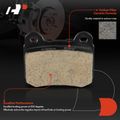 4 Pcs Rear Ceramic Brake Pads for 2003 Nissan 350Z