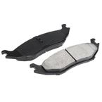 4pcs Rear Driver & Passenger Ceramic Brake Pads  for Dodge Ram 1500 05-10 Ram 1500 11-18 Chrysler 5-Lug