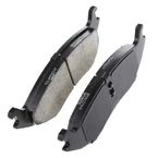 4pcs Rear Driver & Passenger Ceramic Brake Pads  for Dodge Ram 1500 05-10 Ram 1500 11-18 Chrysler 5-Lug