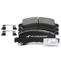 4 Pcs Rear Ceramic Brake Pads with Sensor for 2015 Chevrolet Express 3500