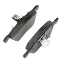 8 Pcs Front & Rear Ceramic Brake Pads for 2012 Volvo XC90