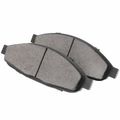 4 Pcs Front Driver & Passenger Ceramic Brake Pads for 2005 Chrysler Pacifica