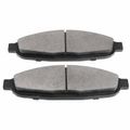 4 Pcs Front Driver & Passenger Ceramic Brake Pads for 2005 Chrysler Pacifica