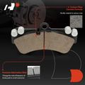 4 Pcs Front Ceramic Brake Pads for 2006 Porsche Cayenne