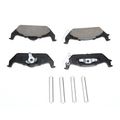 4 Pcs Rear Ceramic Brake Pads with Sensor for 2011 Ford F-150