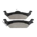 4 Pcs Rear Ceramic Brake Pads with Sensor for 2011 Ford F-150