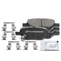 4 Pcs Rear Ceramic Brake Pads with Sensor for 2008 Saturn Aura