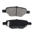 4 Pcs Rear Ceramic Brake Pads with Sensor for 2008 Saturn Aura