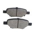 4 Pcs Rear Ceramic Brake Pads with Sensor for 2008 Saturn Aura