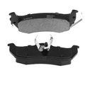 4 Pcs Rear Ceramic Brake Pads with Sensor for 2012 Nissan Armada