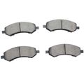 4 Pcs Front Ceramic Brake Pads for 2018 Ram 1500