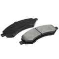 4 Pcs Front Ceramic Brake Pads for 2018 Ram 1500