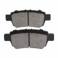 4 Pcs Rear Ceramic Brake Pads with Sensor for 2007 Honda Odyssey